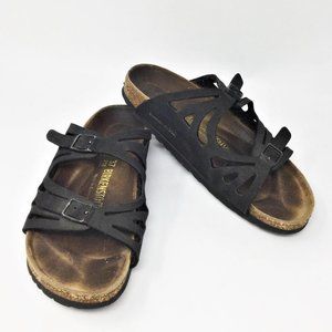Birkenstock Granada Double Buckle Sandals Brown 37